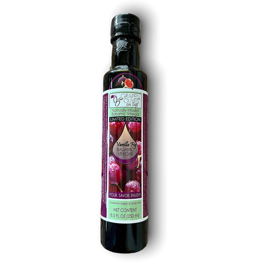 Vanilla Fig Balsamic Vinegar (Dark, Oak Aged)
