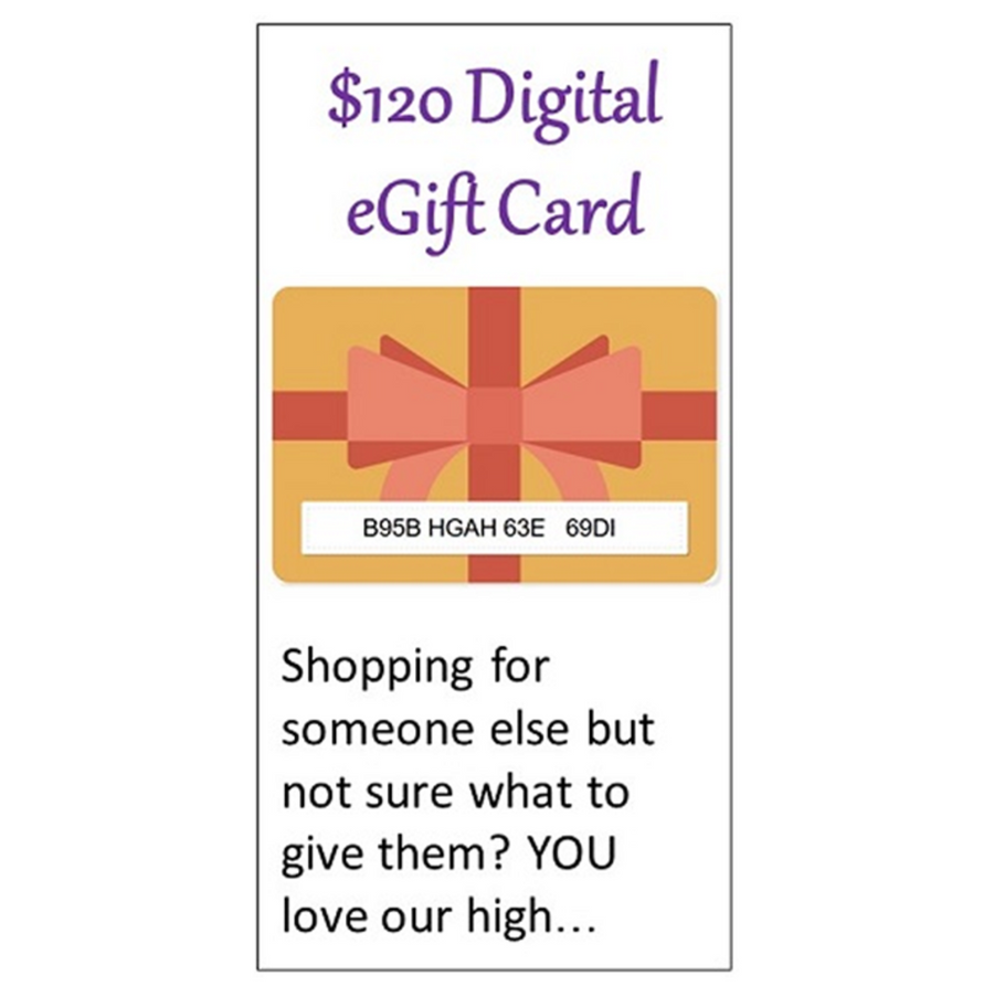 $120 Digital eGift Card