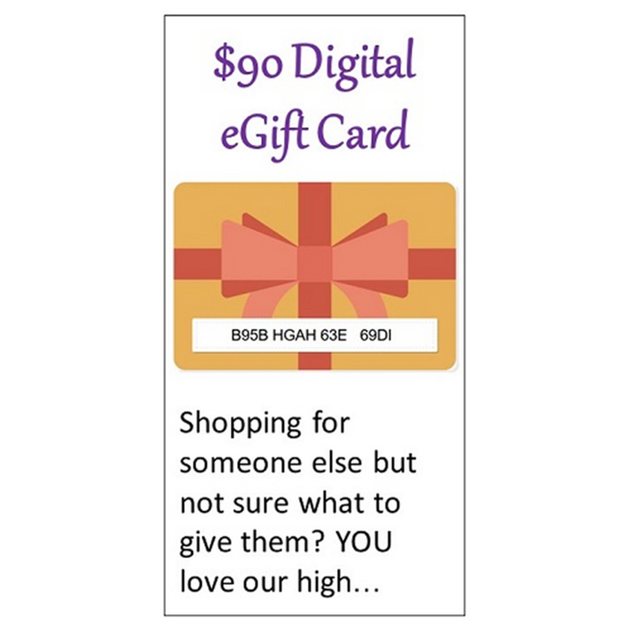 $90 Digital eGift Card