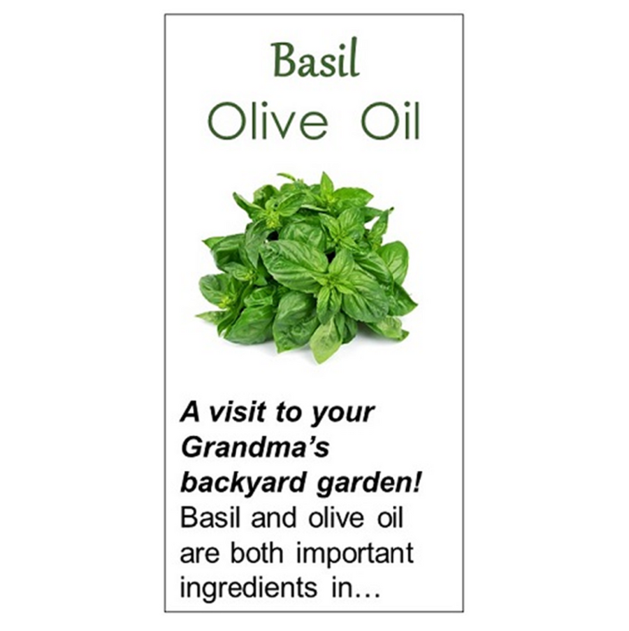 Basil Extra Virgin Olive Oil