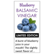 Blueberry Balsamic Vinegar (Oak Aged)