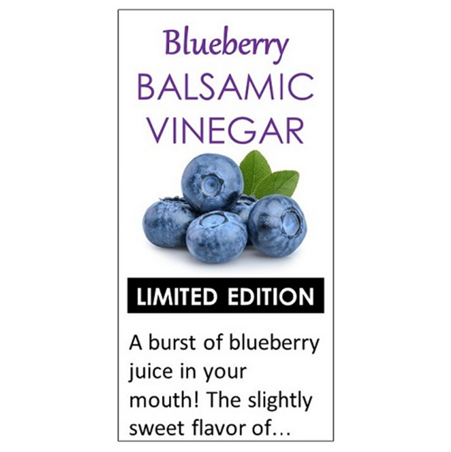 Blueberry Balsamic Vinegar (Dark, Oak Aged)