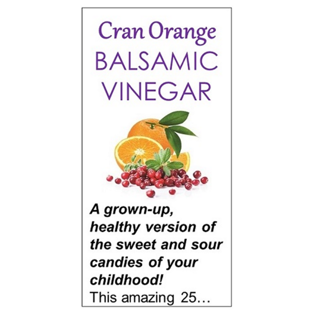 open lace back dress Cran Orange Balsamic Vinegar (Dark, Oak Aged) – Grapes & Olives On Tap