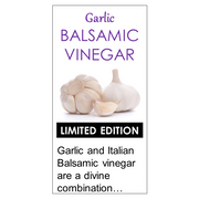 Garlic Balsamic Vinegar (Oak Aged)