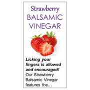 Strawberry Balsamic Vinegar (Dark, Oak Aged)